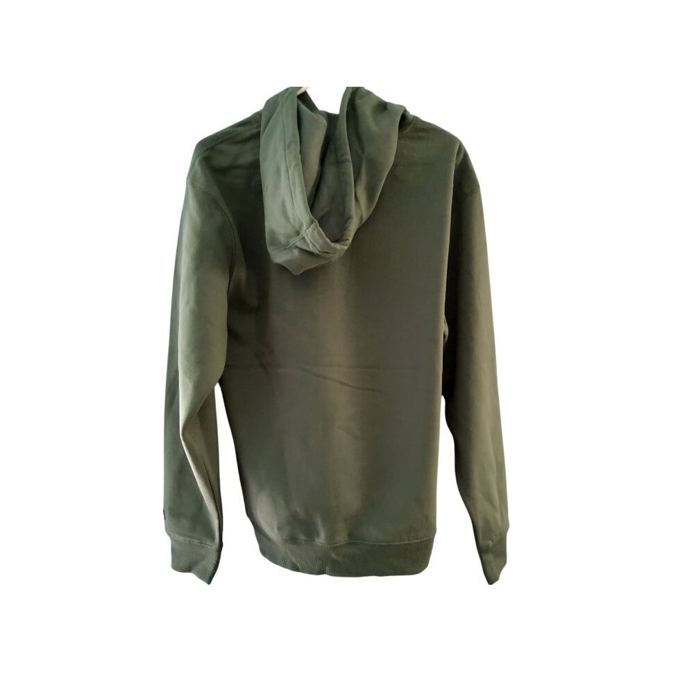 Dickies Green Pullover Hoodie With Logo Graphic Front S - Picture 3 of 7
